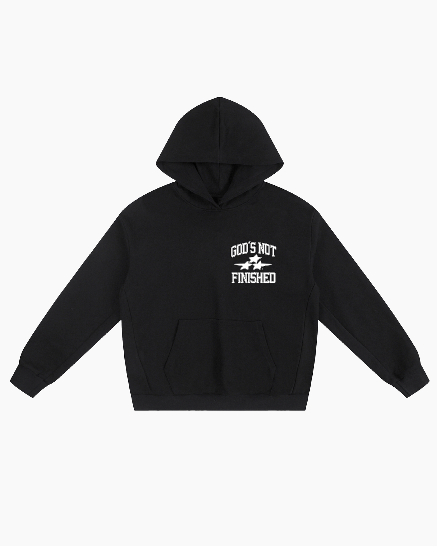 COLLEGIATE HOODIE - BLACK
