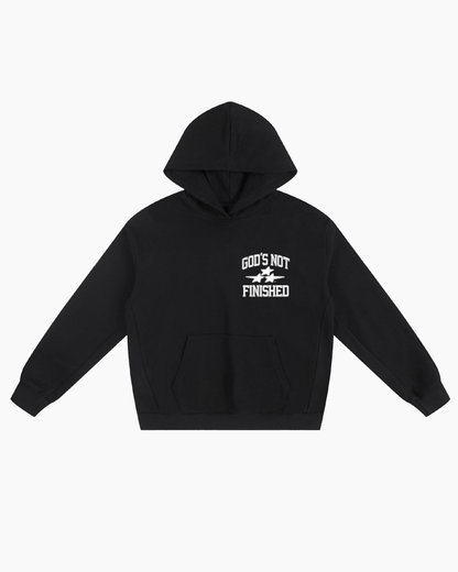 COLLEGIATE HOODIE - BLACK
