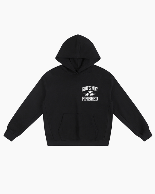 COLLEGIATE HOODIE - BLACK
