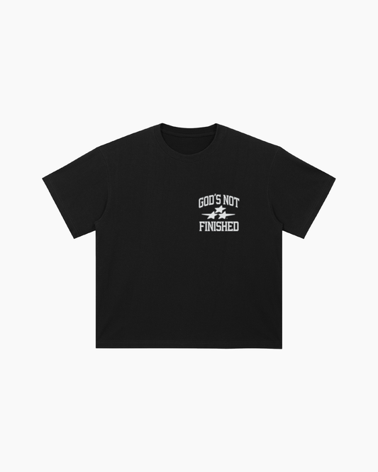COLLEGIATE T-SHIRT - BLACK