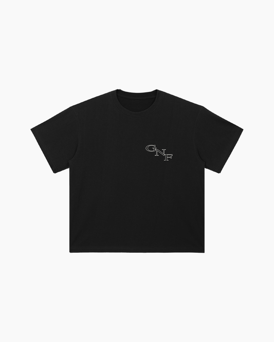 SERIF T-SHIRT - BLACK