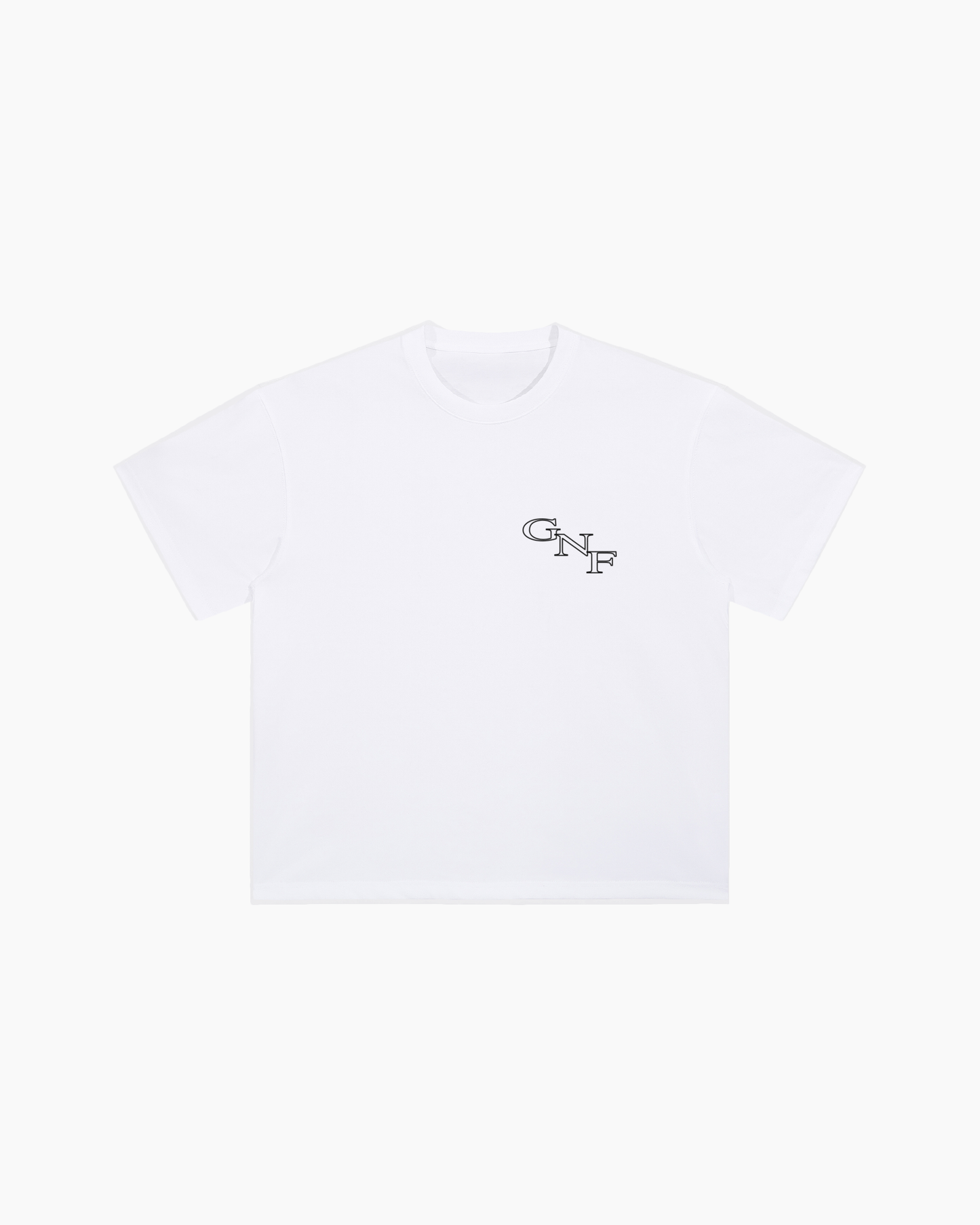 SERIF T-SHIRT - WHITE