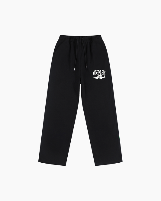 GNF STAR JOGGERS - BLACK