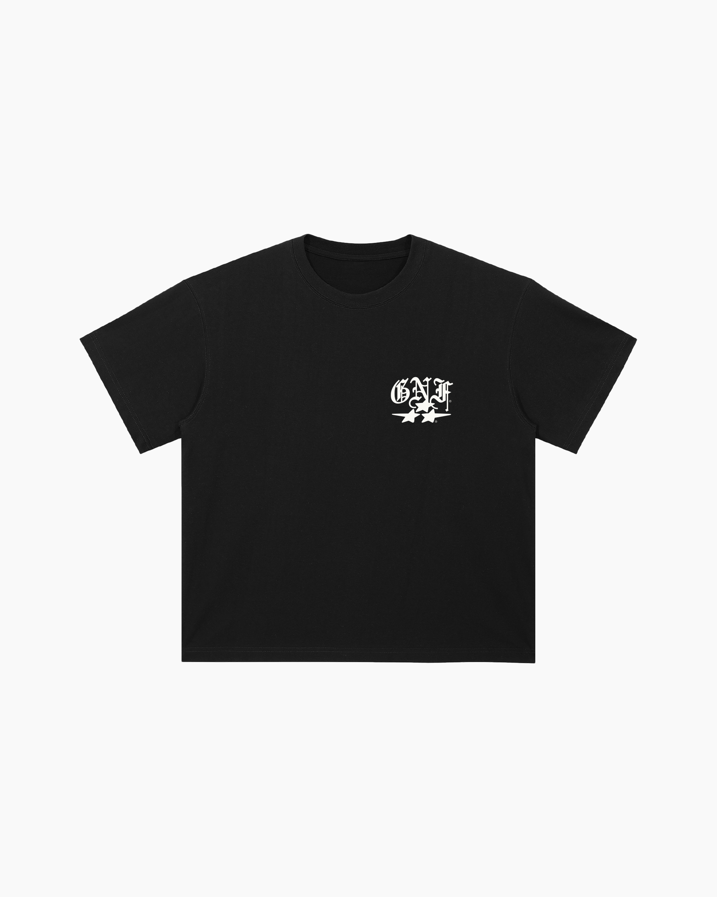 GNF STAR T-SHIRT - BLACK