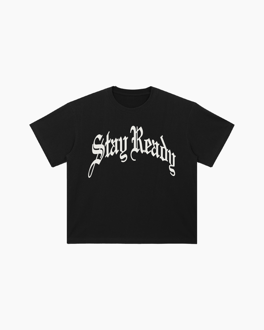 STAY READY T-SHIRT - BLACK