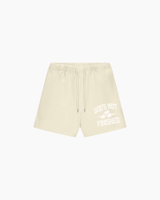 COLLEGIATE SHORTS - CREAM